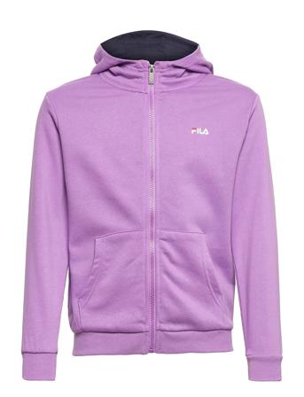 Norma Hodded Zip Jacket Purple FILA