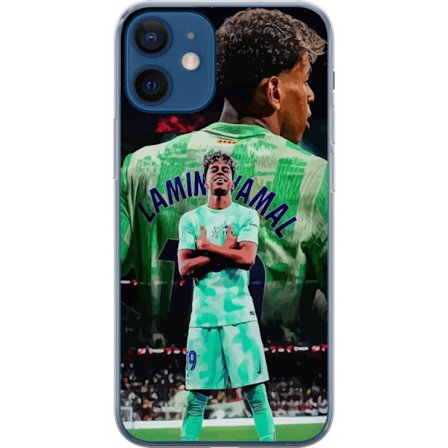 Kompatibel Mobilcover til Apple iPhone 12 mini Yamal Barcelona fodboldtrøje junior stjerne