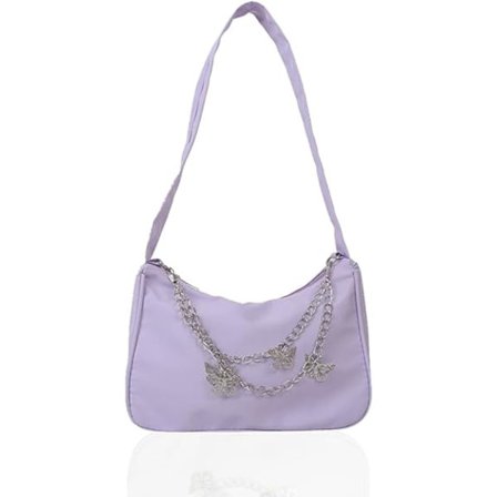 Damväska, Liten Retro Axelremsväska, Vintage Handväska, 90-tals Väska, Modeväskor Estetisk Handväska, Liten Clutch Underarmväska