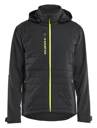 Blåkläder 4743251399334XL Jacka svart/gul Svart/gul, Kläder