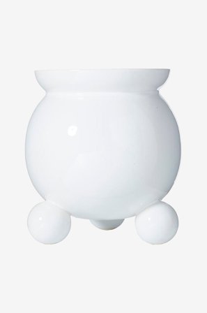 Wikholm Form - Anya Kruka L - Vit - Krukor & vaser - Från Homeroom