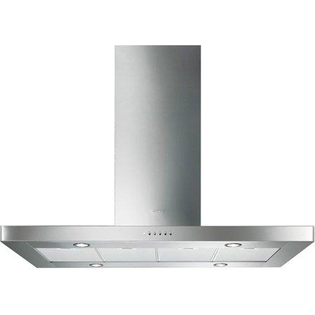 Smeg KI120XE-saarekeliesituuletin, ruostumaton teräs