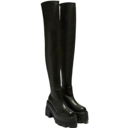 Casadei, Maxxxi Boots Czarny, Kobieta, Rozmiar: 37 EU