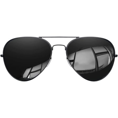 Svart ramme - Fly Polariserte solbriller for menn og kvinner Premium