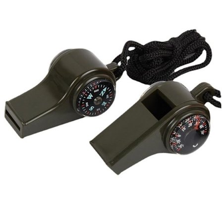 2 kpl Hätäpilli, Voimakas Turvapilli Nauhalla