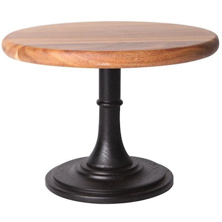 Kaktårtställ i trä, hög dessertplatta, bröllopsdekoration