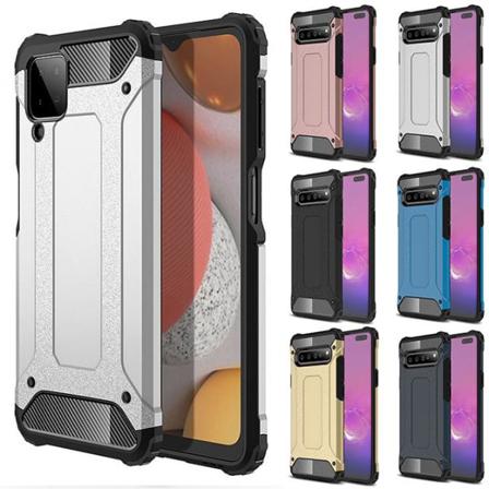 Samsung Galaxy A12 - Cover/Mobilcover - Robust Silver