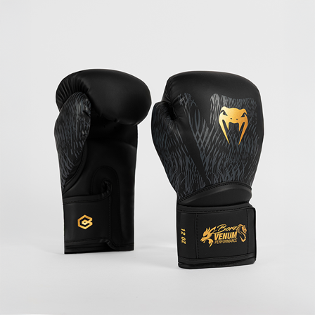 Venum X Chimaev Wild Borz Boksehansker Svart Gull