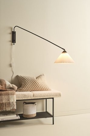 Jotex - LORI vegglampe Svart - Kjøp Vegglamper hos Jotex