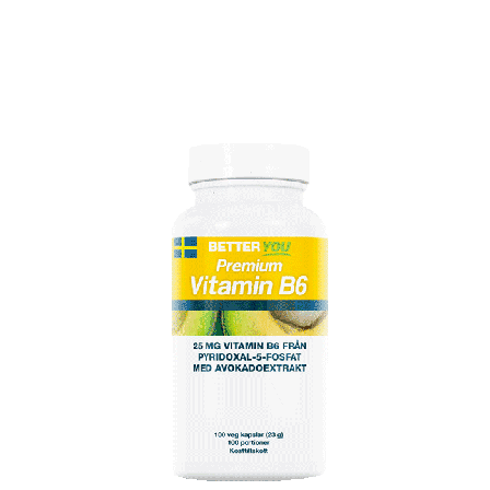 Better You Premium Vitamin B6 100 kapslar