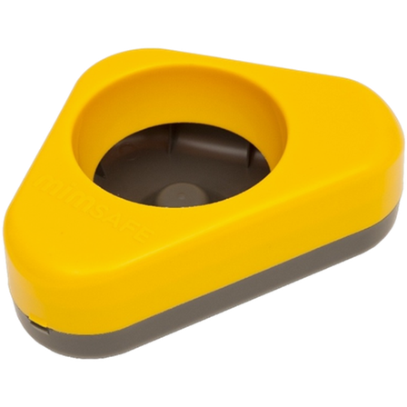 MimSafe - Vannskål i plast gul 700 ml - Vannskål - Hund - Hundebur & transportvesker - Burtilbehør & kjølematter - ZOO.no