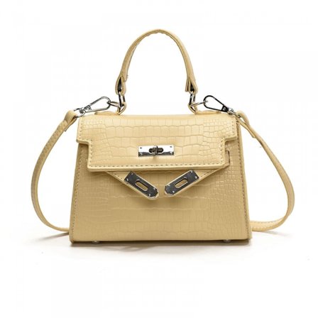 Fashionabel handväska liten väska dam enkel axel pendlingsväska hundra matchande diagonal cross body-väska