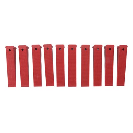 10-pack Lätta Dörrstopp Återanvändbara Nivåjusteringskilar för Fönster och Dörrar