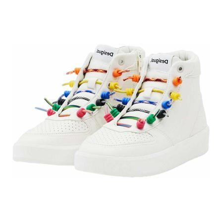 Desigual - Sneakers - Vit - Dam - Storlek: 37 Eu, Dam, Storlek: 37 EU