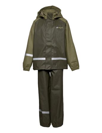 Gilbo Pu Set W-Pro 5000 Outerwear Rainwear Rainwear Sets Grønn ZigZag