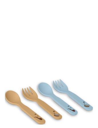 Carl Pla Cutlery Set 4-Pack Home Meal Time Cutlery Multi/patterned Nuuroo