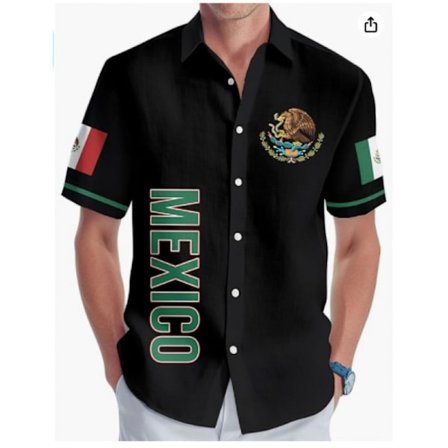 Ny stor størrelse herre moderigtig kortærmet cardigan skjorte M