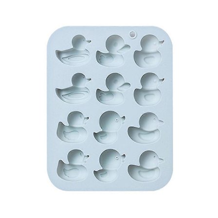 12 Huller Ender Resin Form Fondant Silikonform DIY Kake Bakeform Blå