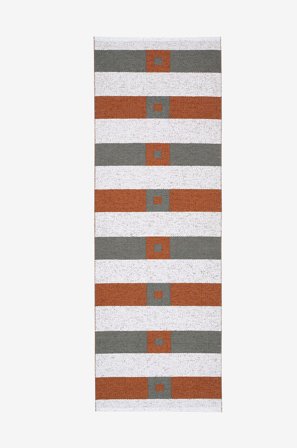 Horredsmattan - Plastmatta Billy - Orange - Plastmattor - 70X200 - Från Homeroom