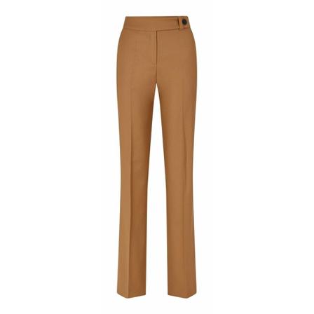 Hugo Boss Hettis Byxor beige, Dam Kostymbyxor, Dam, Storlek: L