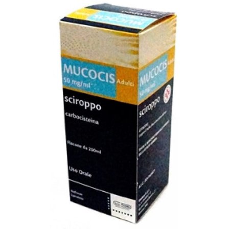 Mucocis Adulti Sciroppo 200ml 5%