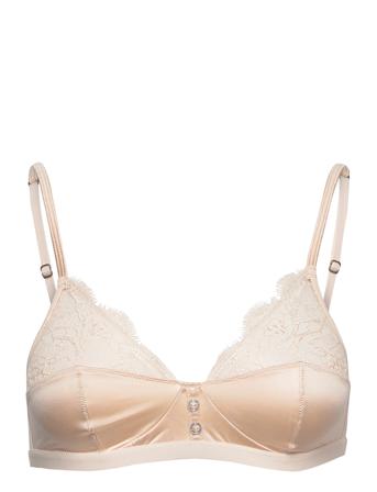 Celia Lingerie Bras & Tops Padded Bras Creme Love Stories