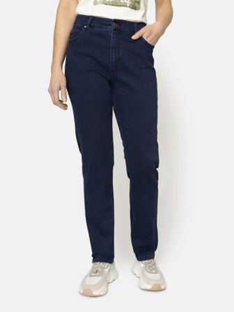 JENSEN - Jane Jeans - Mørkeblå - Curvy Fit - Smalle Ben
