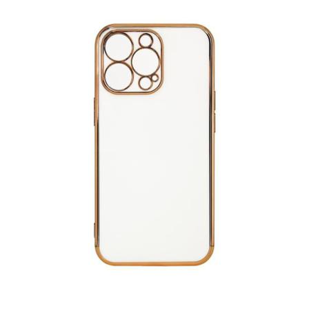 Iphone 13 Pro Skal Lighting Med Gelram - Vit