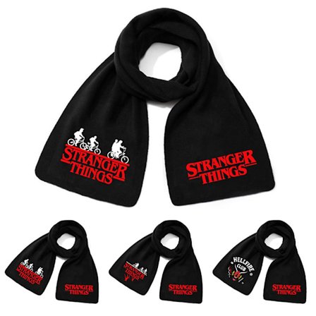 Unisex Stranger Things Varmt Blødt Halstørklæde Vinter Sjal Wrap Gaver