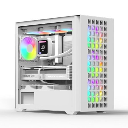 AeroCool Geh Mini D302A-G-WT-V1 (W/Mesh/Micro-ATX)