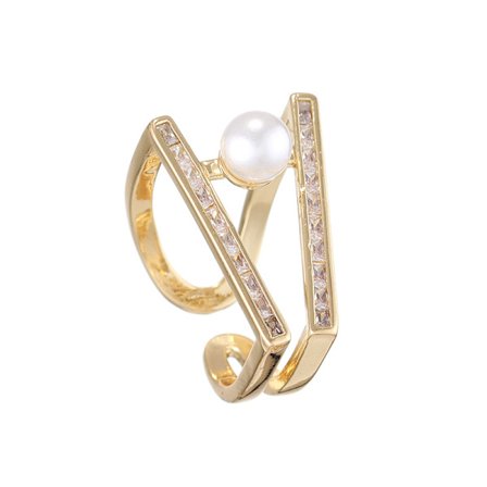 Ringar, damringar, geometriska pärlringar