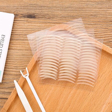 (Størrelse S, 240 stk) Hængende øjenlåg løft patches - øjenlåg løft wit