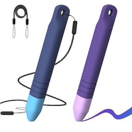 Børnevenlig Stylus Pen Tablet Stylus Pen til Børn, Kompatibel med // og Alle Touch Screen Enheder 2-pak