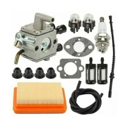 Forgasser FS120 FS200 FS250 FS300 FS350 FR350 FR45 Luftfilter Drivstoffilter