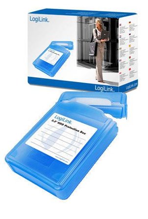LogiLink Geh Zub 3,5 HDD protection box for 1 HDD