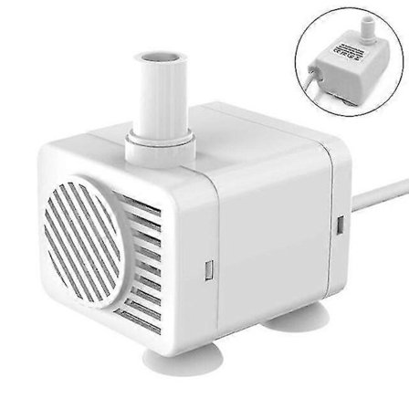 Vandpumpe Katte Hunde Drikkefontæne Skål Børsteløs Nedsænkbar Pumpe Auto Drikke Tilbehør Til Xiaomi Kat Drikkepumpe Led