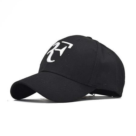 Roger Federer Hat Baseball Cap Solhatt Black