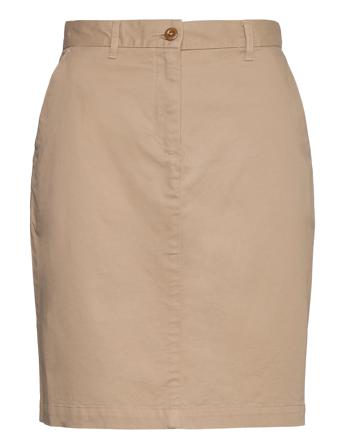 D1. Classic Chino Skirt Beige GANT