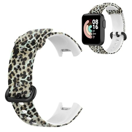Xiaomi Mi Watch Lite / Redmi Watch pattern silicone watch band - Leopard Print