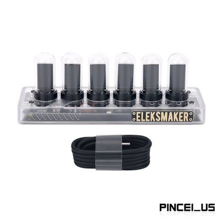 Eleksmaker Elekstube IPS PR2 RGB Nixie Tube Clock with WiFi & Bluetooth Function