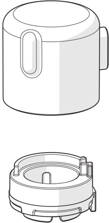 Oras 1013127V Strømningsknapp for termostatblander, Baderom