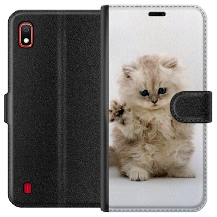 Yhteensopiva Lompakkokotelo Samsung Galaxy A10 Kissa