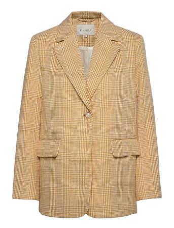 Vera Blazer Blazers Single Breasted Blazers Kermanvärinen By Malina