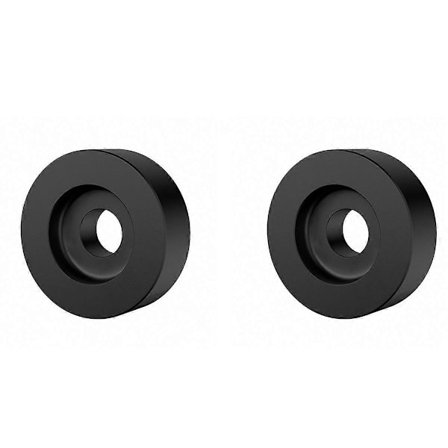 45 RPM Skivspelare Adapter för 7-tums Vinyl SL1200 Serien, Svart