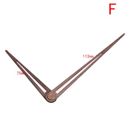 Wooden Pointers DIY veggklokke visere 12 tommers klokke Quartz Repl