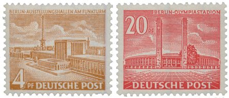 Berlin 1953 - MICHEL 112-113 - Postfrisk
