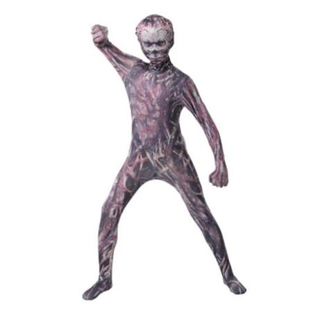 Stranger Things 4 Vecna ​​Kostym Cosplay Barn Halloween Jumpsuit Fancy Dress för hela kroppen