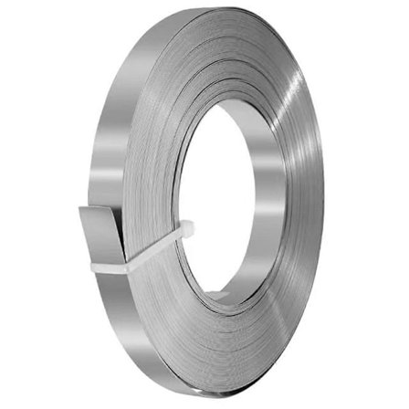Høykvalitets 304 rustfritt stål coil, rustfritt stål kabeltrommelbånd, båndtape 12mmx0. (FMY)