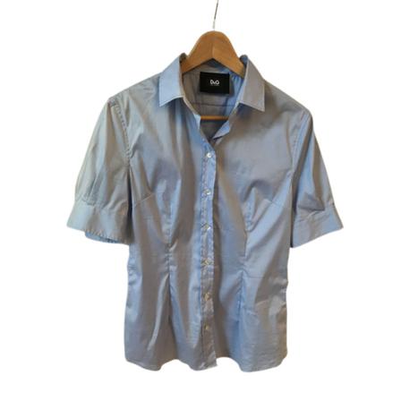 Dolce & Gabbana Pre-owned Shirt , Blauw , Dames , Maat: M