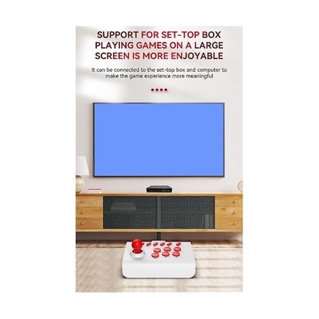 Portabel Bluetooth Trådlös PC-Datorversion För Android Ios Telefon Switch TV 2.4g Spelkontroll